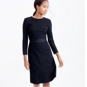 J crew black dress size 10